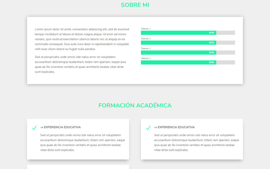 Curriculum | CV3P