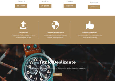 Tienda Relojes | TR3P